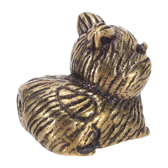 LOLIPPYY Cat-Shaped Animal Brass Cabinet Handles Decorative Drawer Pulls for Home Furniture and Kitchen