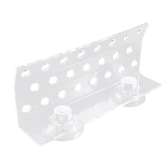 LOLIPPYY Clear Acrylic Coral Frag Rack for Reef Tanks - Display Stand for Aquarium Hobbyists, 1 Set