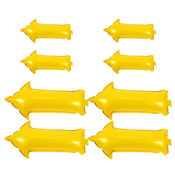 LOLIPPYY Arrow Balloons Set 8pcs Aluminum Foil Balloons Inflatable Arrow Shaped For Birthday Wedding Party Decorations