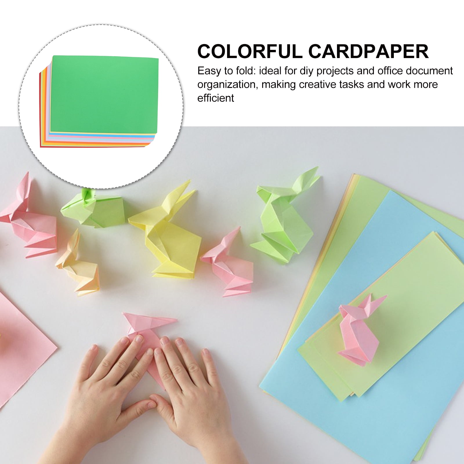 LOLIPPYY Multicolor Art Paper 100 Sheets for Drawing, Sketching, Painting, Crafts, and Office Use
