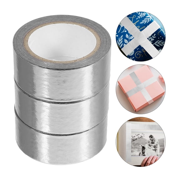 LOLIPPYY Plated Washi Tape Stickers for Scrapbooking, Art, Craft, Journaling, and Projects