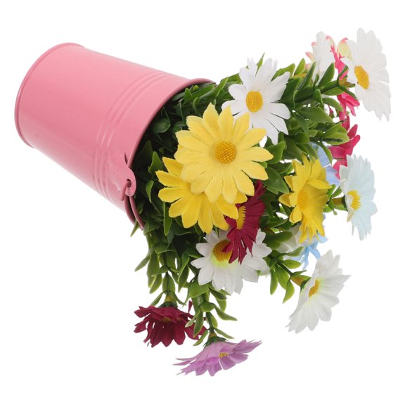 LOLIPPYY Artificial Daisy Bonsai Plant for Wedding and Photo Props with Vivid Colors