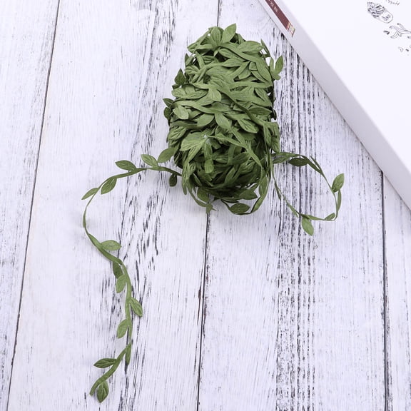 LOLIPPYY Artificial Green Leaf Vine Gar for Home Wedding Party Wall Decoration