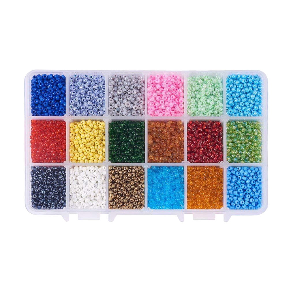 LOLIPPYY Assorted Beads Kit for Jewelry Making, Bracelets, Necklaces & Crafts, Beading Supplies for Adults