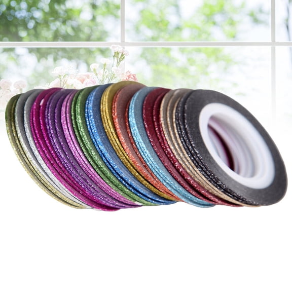 LOLIPPYY DIY Nail Tape Assorted Color for Nail Art and Manicure