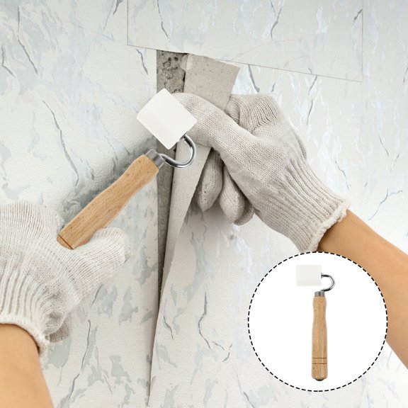 LOLIPPYY Assorted Color Quilting Roller with Sturdy Bearings and Comfortable Wooden Handle for Wallpaper