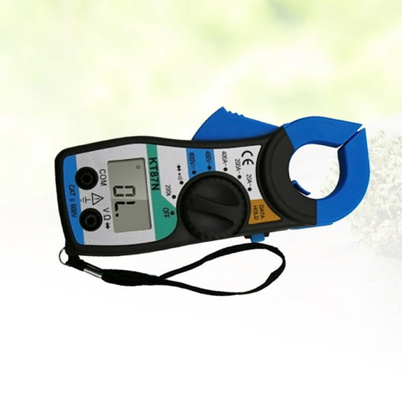 LOLIPPYY Automatic Multimeter KT87N Digital Meter Plastic Blue LCD Display with Backlight 1Pcs