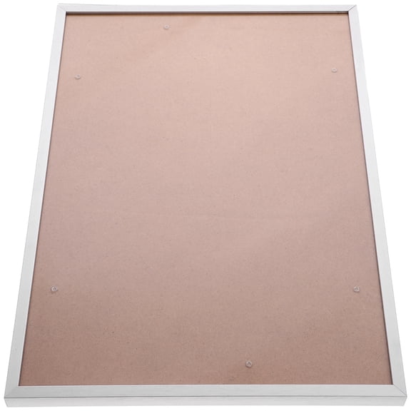 LOLIPPYY Award Certificate Display Stand Wall Picture Frame Silver Aluminum Picture Holding 1Set