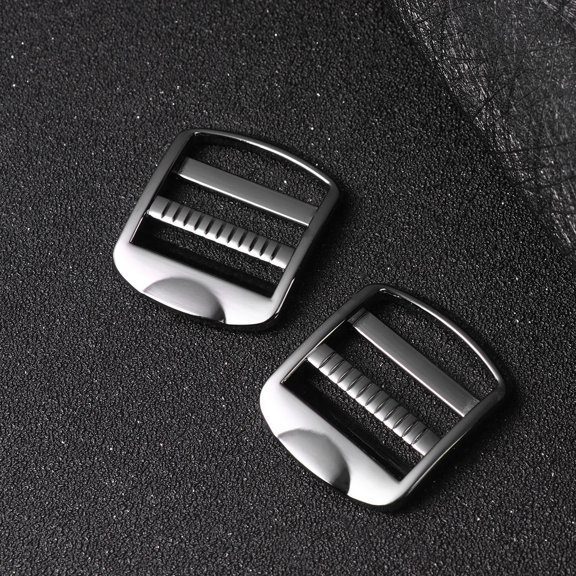LOLIPPYY Back to School 10 Pcs -glides Slide Buckles Zinc Alloy Grey for Backpack Practical and Durable