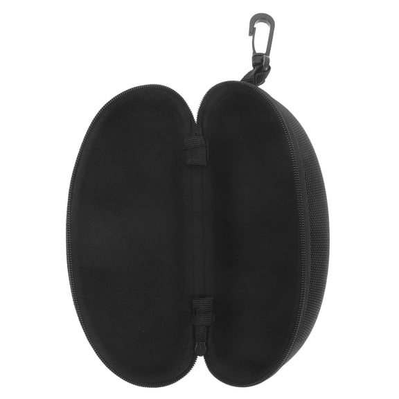 LOLIPPYY Practical Black Eva Glasses Case for Safe and Stylish Storage