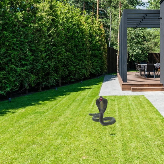 LOLIPPYY Back to School Snake Toys Cobra Snake Model Olive Green 1Pcs Prank Pranks Family Home Decor