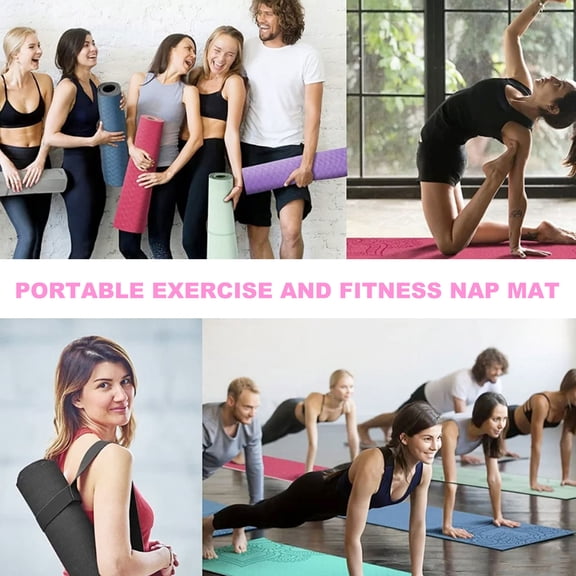 LOLIPPYY Balance Support Gym Tumbling Mat Exercise Floor Mat Oxford Fabric for Athletes Yoga 1Pcs