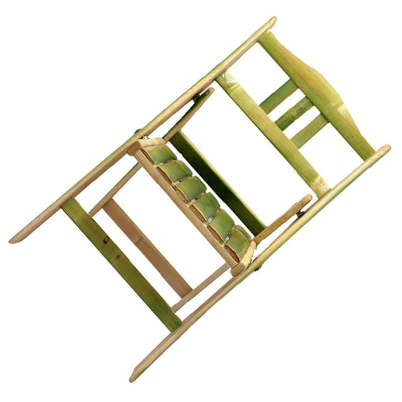 LOLIPPYY Bamboo Floor Chair Simple Design for Camping 1Pcs