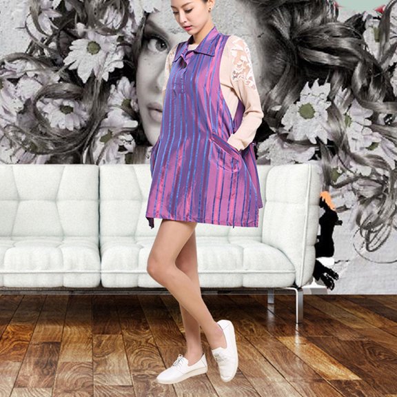 LOLIPPYY Barber Tool Barber's Clothes Waterproof Fiber Simple Design Uniform 1Set