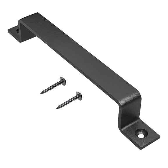 LOLIPPYY Barn Door Pull Black Lines Handle for Home Renovation 1Pcs