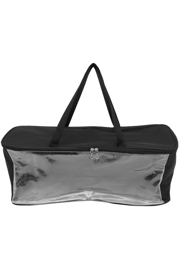 Baseball Cap Storage Bag with Black Oxford Cloth Travel Use 1Set