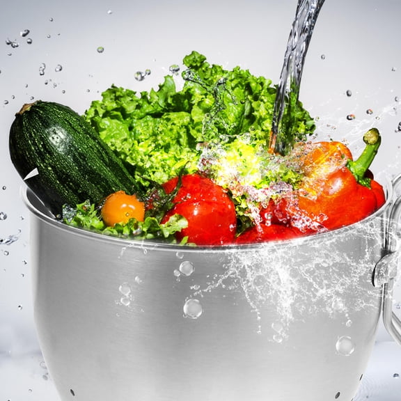 LOLIPPYY Basket Strainer Stainless Steel Garbage Collection 1Pack Silver