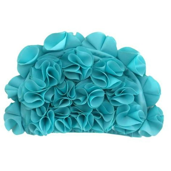 LOLIPPYY Bathing Cap For Women Swimming: 3d Flower Swimming Cap - Waterproof Bathing Hat - Swim Hat Pool Beach & Summer Activities