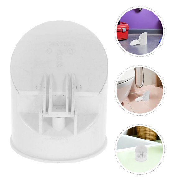 LOLIPPYY Bathroom Vent Pipe Cap with One Way Airflow Valve PVC Material White Finish