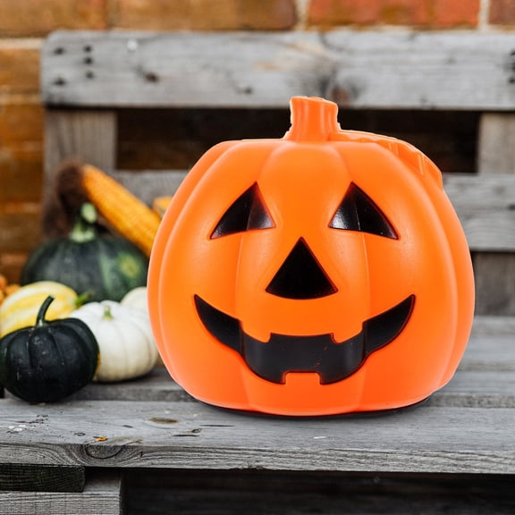 LOLIPPYY Battery Operated Pumpkin Light, Color Changing Red LED -Lantern Decor for Indoor Party Display