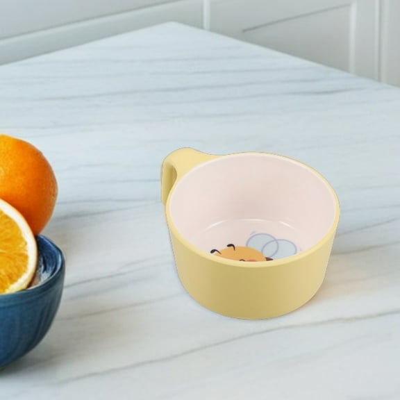 LOLIPPYY Lightweight Bees Design Bowl and Serving Plate, Safe for Home Dining and Everyday Use