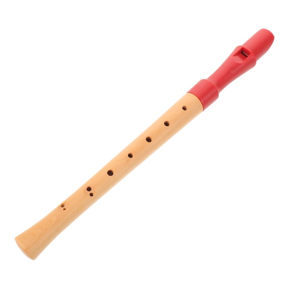 LOLIPPYY Beginner Soprano Recorder Wooden Flute with Accurate Tuning for Music Lessons