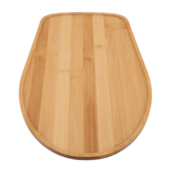 LOLIPPYY Beige Bamboo Stand Mixer Slider Base with Non Slip Pad for Stable Kitchen Countertop Support