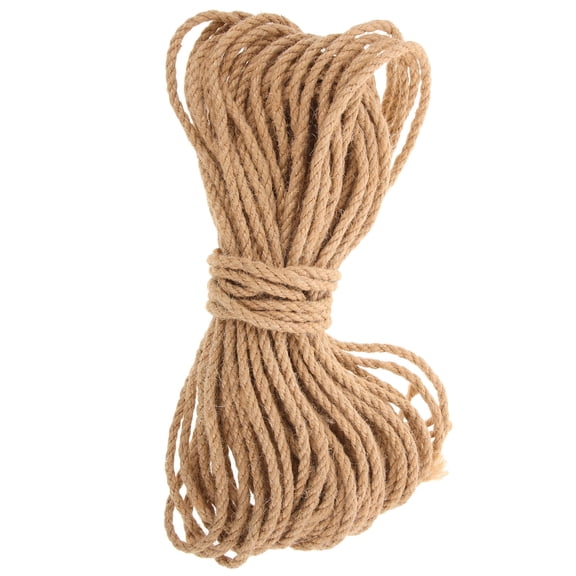 LOLIPPYY Beige Flax Cord Twine for Crafts and DIY Projects Durable and Natural Material