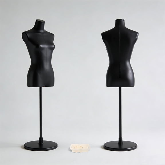 LOLIPPYY Beige Plastic Mannequin Base Stand Replacement for Boutique Display with Sturdy Support and Lightweight Design