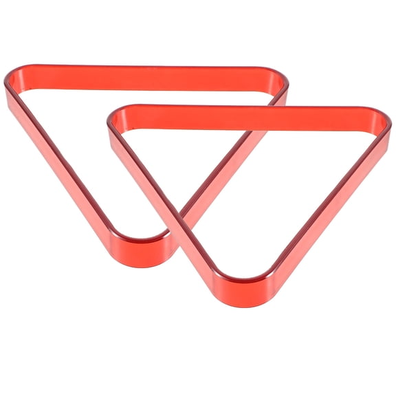 LOLIPPYY Billiards Accessory Billiard Ball Rack Red PC for Room 2Pcs