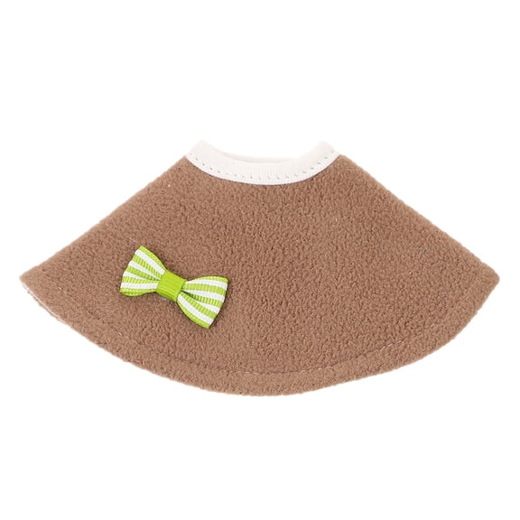 LOLIPPYY Bird Cone Collar Khaki Washable Reusable Protective Pet Supply for Parrot