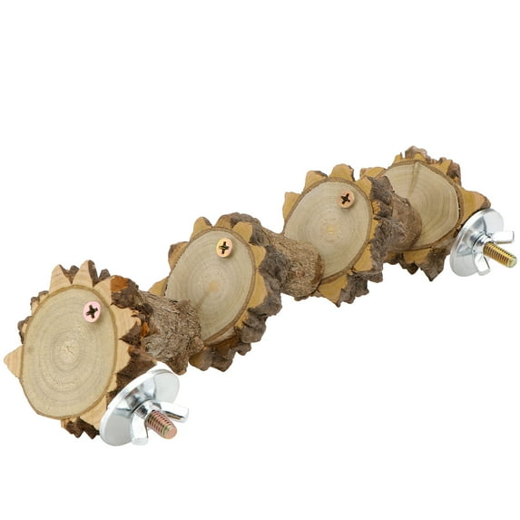 LOLIPPYY Bird Stand for Parrots with Stable Wood Construction 1Set