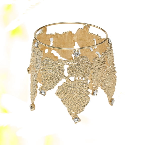 LOLIPPYY Crown for Cake Tiara Crown Golden Alloy 1Pcs