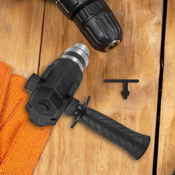 LOLIPPYY Bit Holder Impact Driver Accessory Black Metal for Electric Screwdriver Use