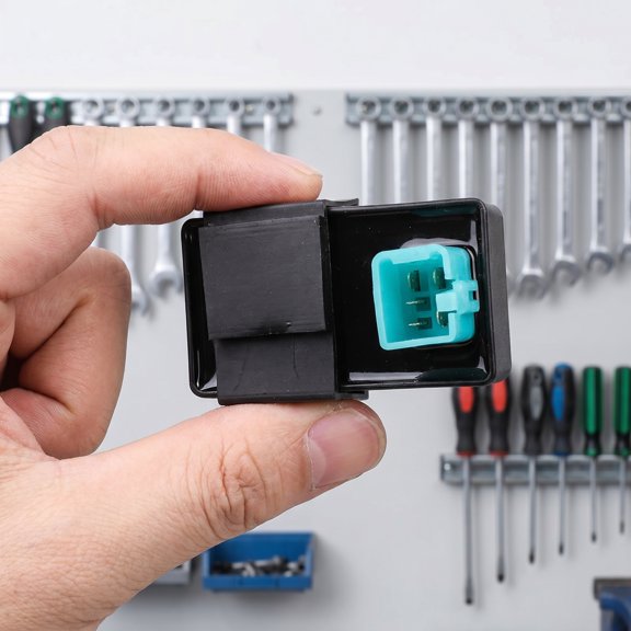 LOLIPPYY Black 5 Pin Atv Cdi Box for 90Cc to 110Cc Engines with Precise Racing Ignition Control Module