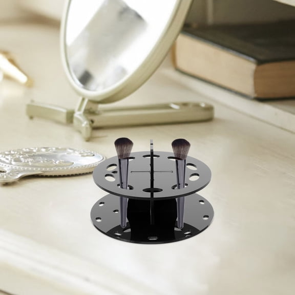 LOLIPPYY Makeup Brush Drying Stand Tree-Shape Acrylic 1Pack