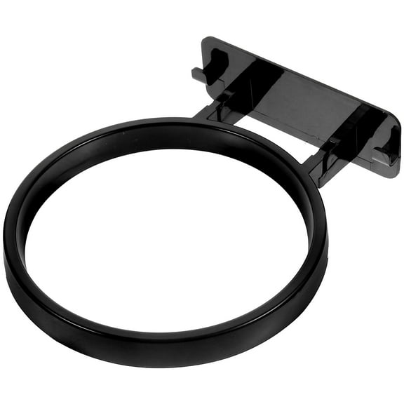 LOLIPPYY Black Basketball Storage Rack Wall Mount for Home Use with Durable Plastic Material