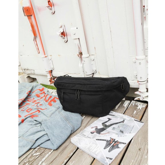 LOLIPPYY Waist Bag with Zipper, Unisex Chest Pack for Hands-Free Convenient Storage and Travel