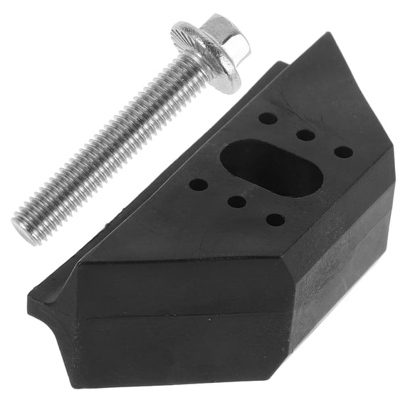 LOLIPPYY Black Car Battery Hold Down Clamp Kit with Bolt Set Universal Vehicle Bracket