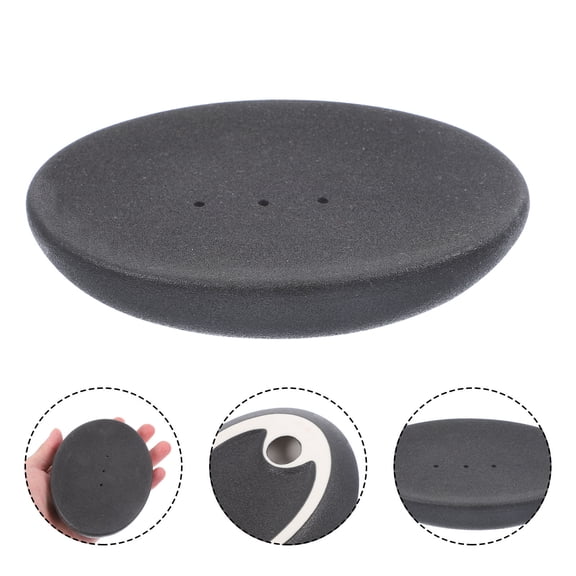 LOLIPPYY Black Ceramic Soap Tray Perfect Soap Container for Bathroom and Toilet