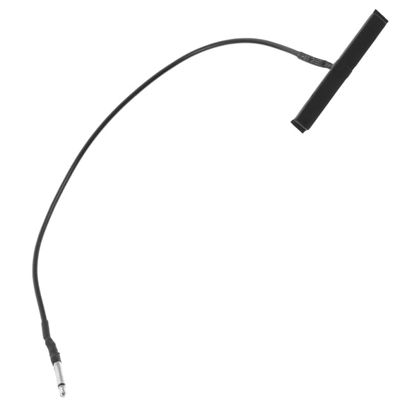 LOLIPPYY Black Ceramic Violin Pickup Transducer with 5Mm Audio Plug for Ukulele Sound Enhancement