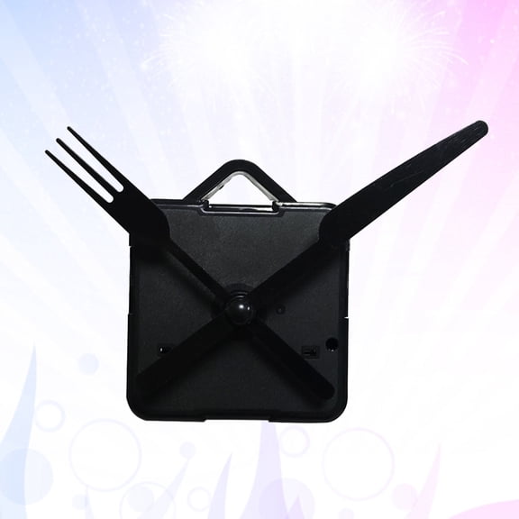LOLIPPYY Black Clock Movement Without Battery for Desk Clock Repair and Replacement