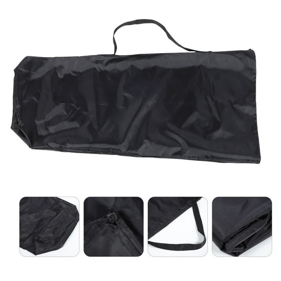 LOLIPPYY Black Cloth Pushchair Strollers Bag for Storage with Durable Features and Shoulder Strap, Compact Design