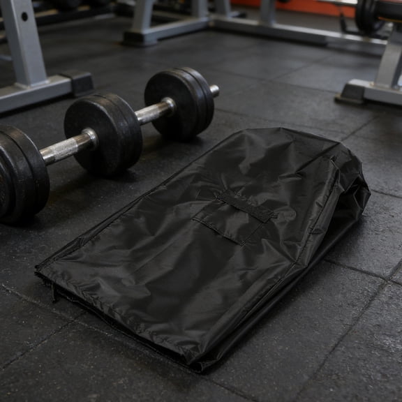 LOLIPPYY Black Dumbbell Rack Dust Cover Waterproof and Sunproof for Gym Equipment Protection