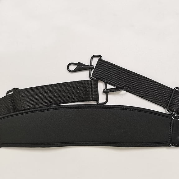 LOLIPPYY Black Foam Replacement Neck Strap for Comfortable Outdoor Photography Camera Use, Supports Mirrorless Cameras