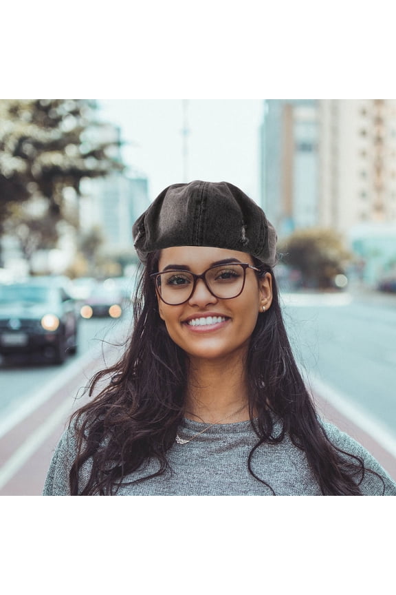 Black French Hat French Beret Hat 1Pack