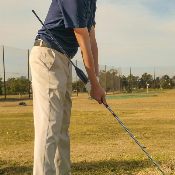 LOLIPPYY Black Golf Swing Training Aid with Instant Posture Feedback for All Skill Levels
