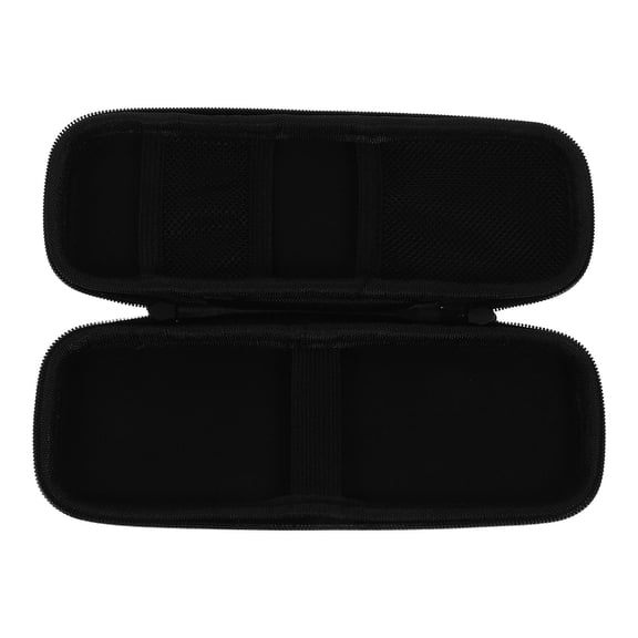 LOLIPPYY Black Hair Curler Storage Pouch Portable Case with Zipper for Outdoor Carry