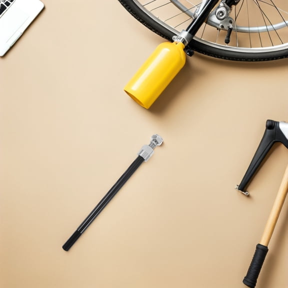 LOLIPPYY Black Heavy Duty Bike Trailer Axle Spindle Compatible with Cargo and Utility Trailer Mounts