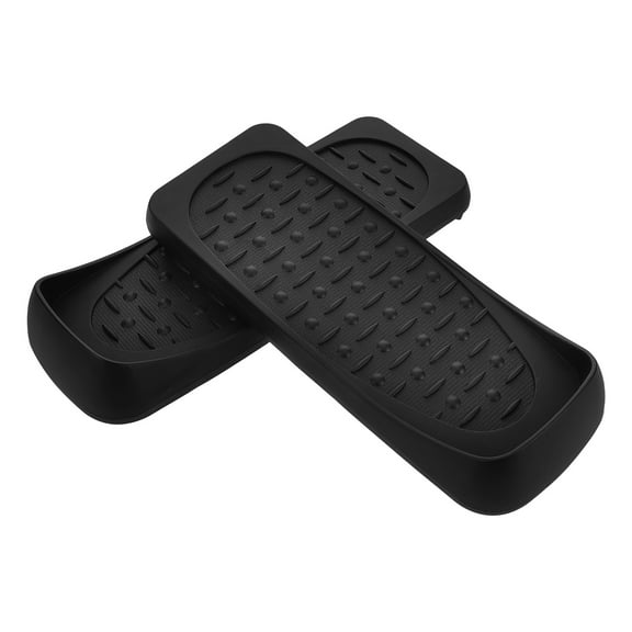 LOLIPPYY Black Household Stepper Pedal with Non Slip Surface for Indoor Fitness and Climbing Machine Use